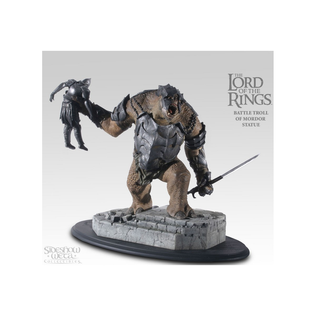 Weta - BATTLE TROLL OF MORDOR - Der Herr der Ringe - Gebraucht
