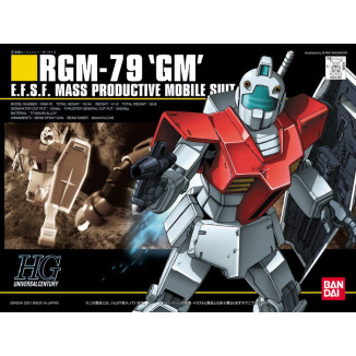 Bandai - Gunpla - Gundam 1/144 HG - RGM-79 GM - Mobile Suit Gundam UC