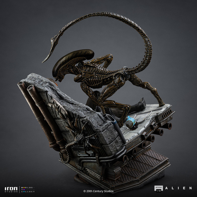 Iron Studios Ellen Ripley and Dog Alien - Art Scale 1/10 - Alien 3