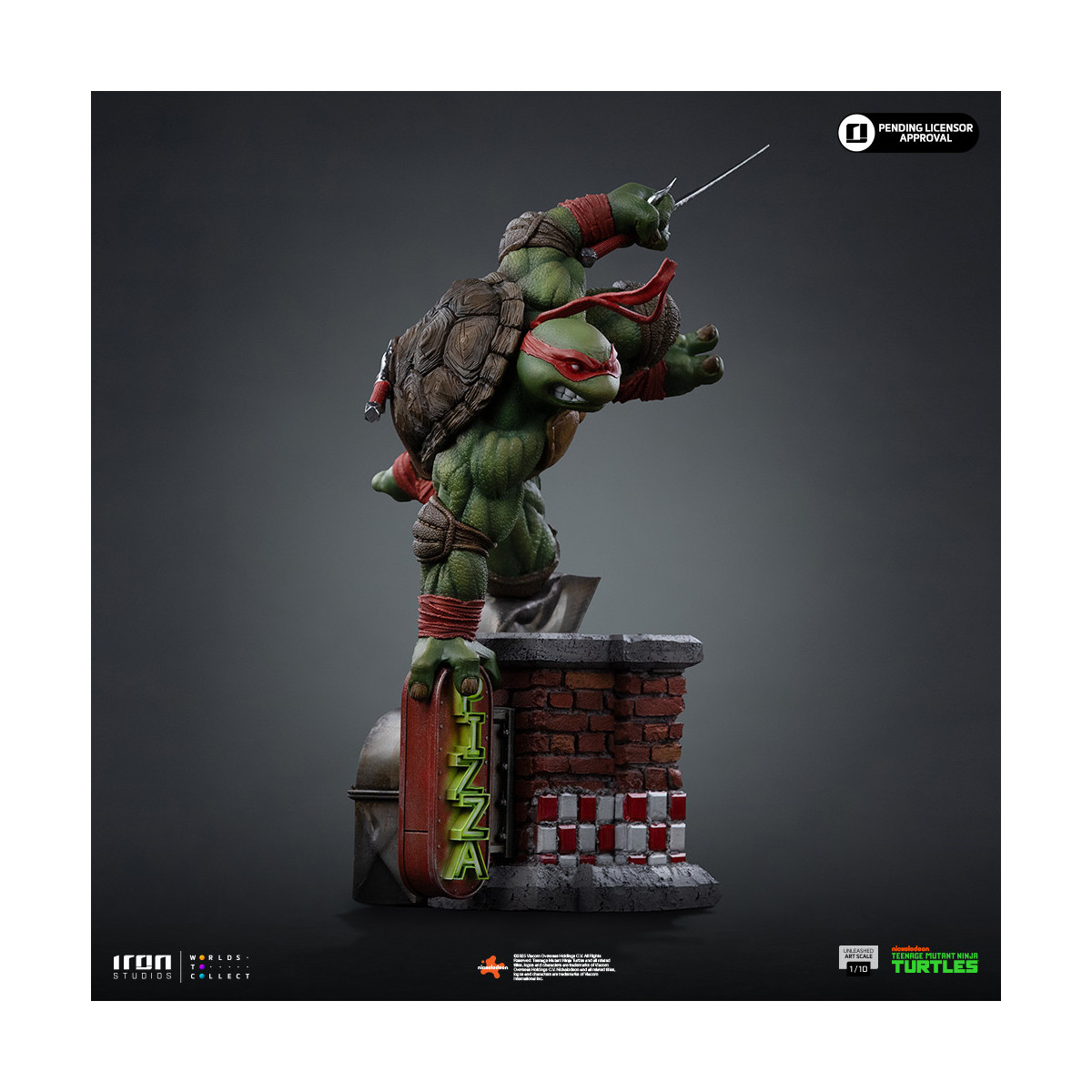 Iron Studios - TMNT - Raphael Unleashed Art Scale 1/10 - Teenage Mutant Ninja Turtles