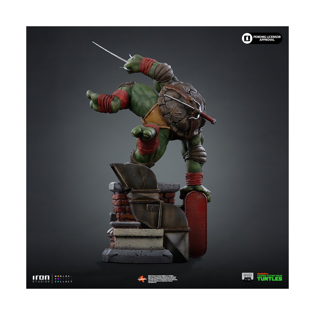 Iron Studios - TMNT - Raphael Unleashed Art Scale 1/10 - Teenage Mutant Ninja Turtles