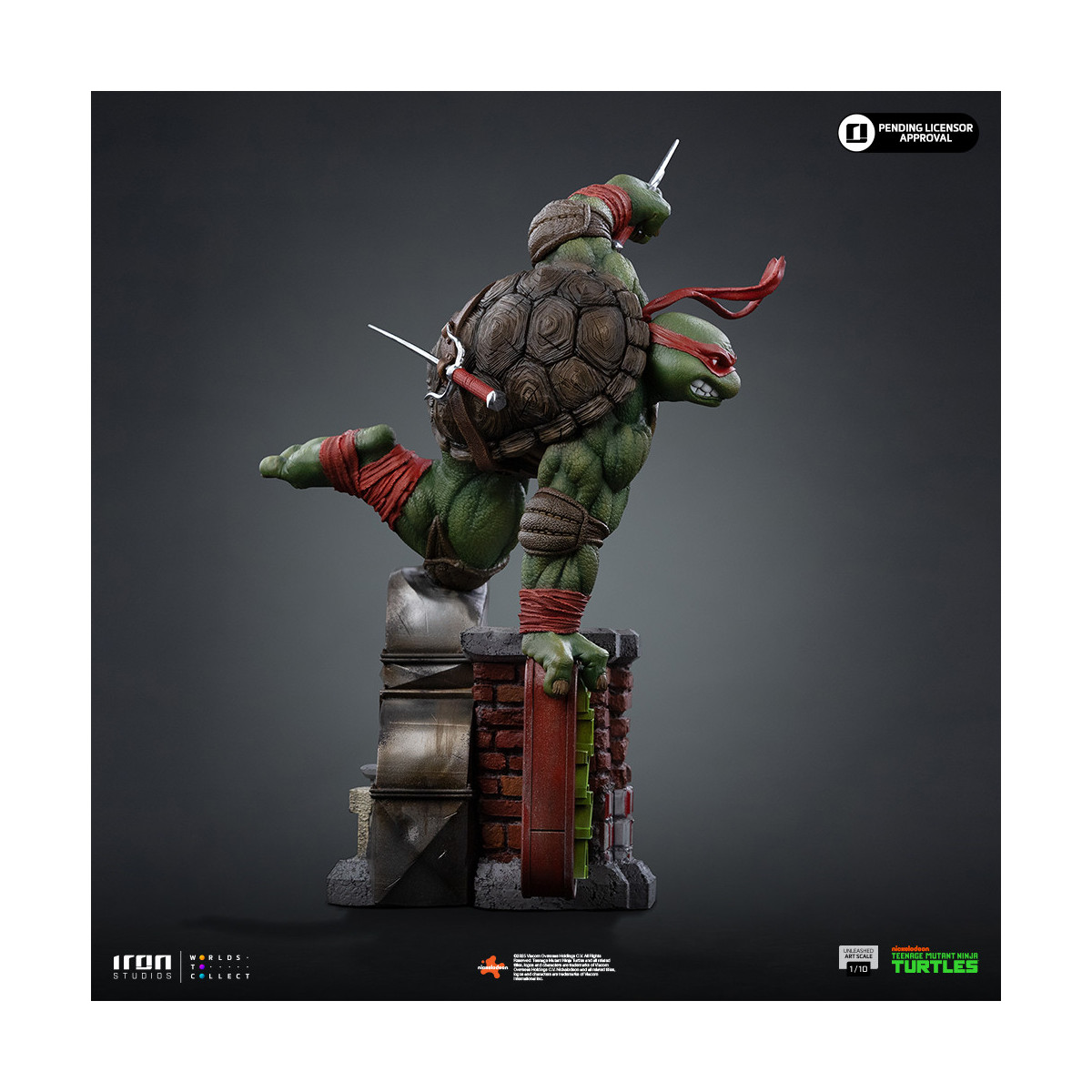 Iron Studios - TMNT - Raphael Unleashed Art Scale 1/10 - Teenage Mutant Ninja Turtles