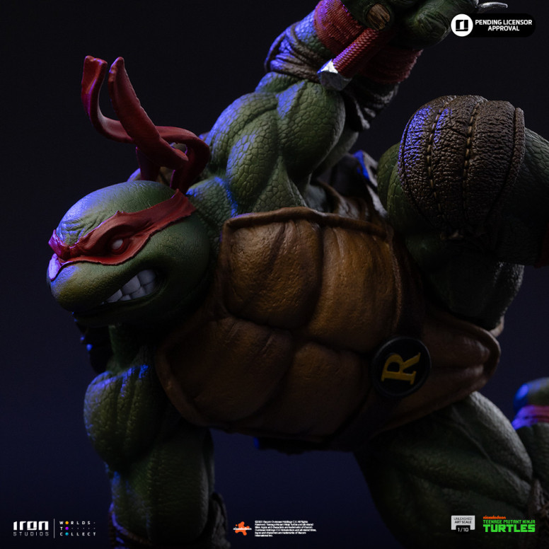 Iron Studios - TMNT - Raphael Unleashed Art Scale 1/10 - Teenage Mutant Ninja Turtles