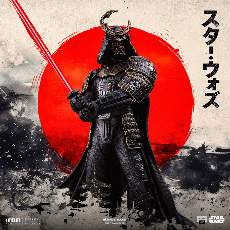 Iron Studios Star Wars - Darth Vader (Original Samurai Concept) Art Scale 1/10
