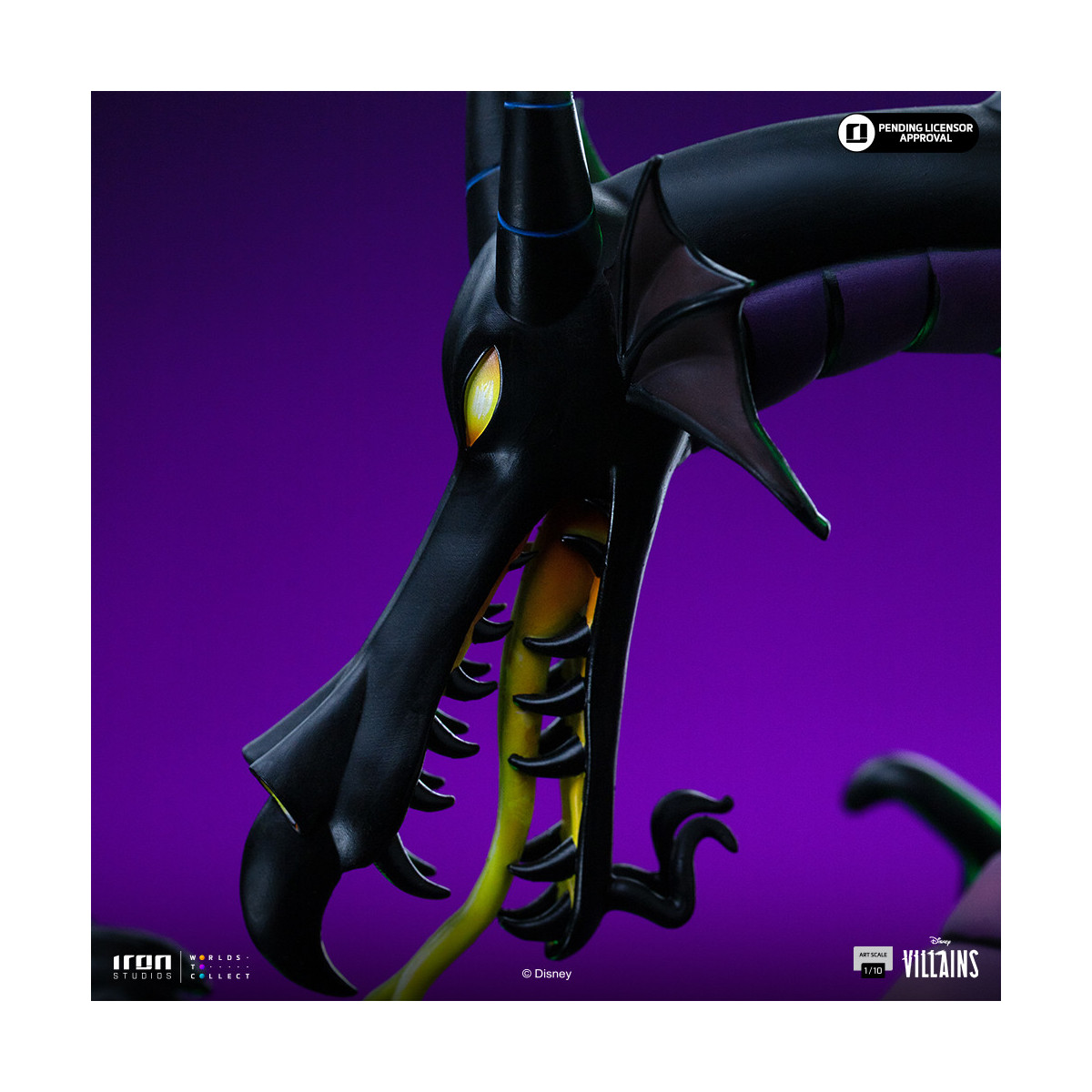 Iron Studios - Disney Villains Maleficent Art Scale 1/10 - Maleficent - La bella addormentata nel bosco