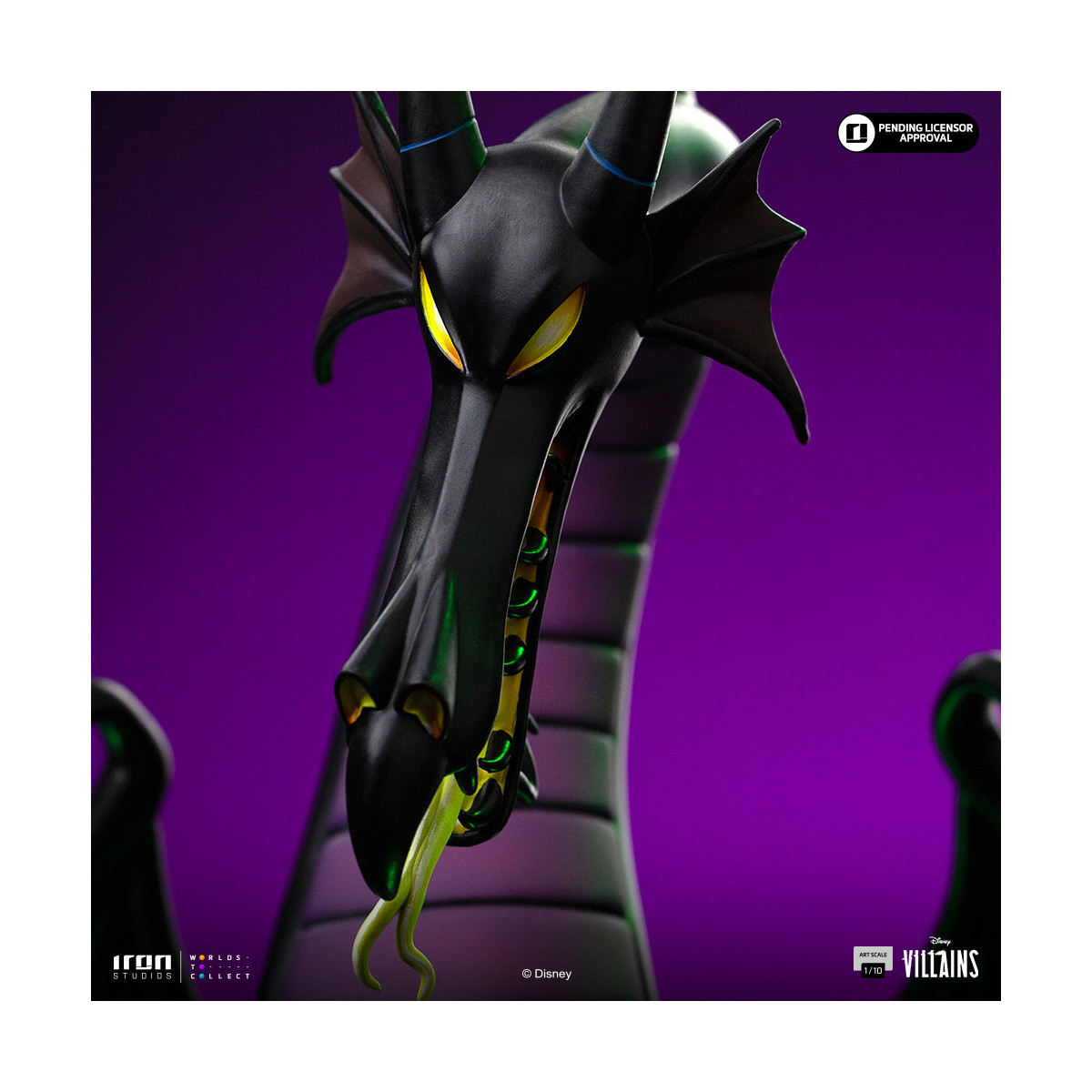 Iron Studios - Disney Villains Maleficent Art Scale 1/10 - Maleficent - La bella addormentata nel bosco