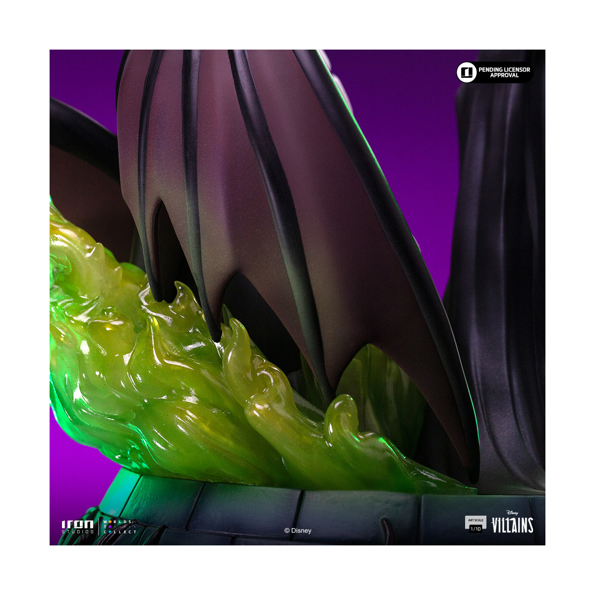 Iron Studios - Disney Villains Maleficent Art Scale 1/10 - Maleficent - La bella addormentata nel bosco