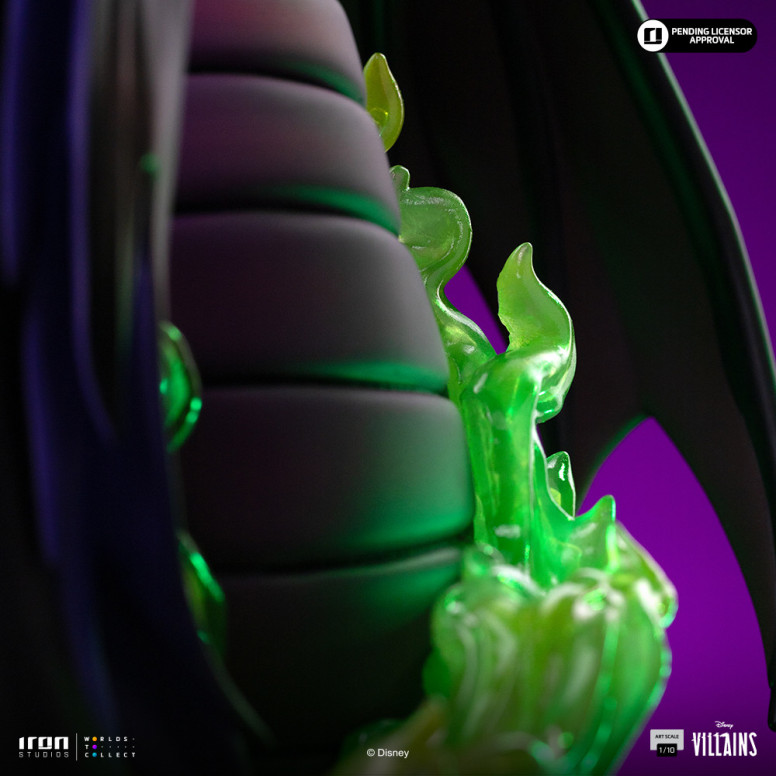 Iron Studios - Disney Villains Maleficent Art Scale 1/10 - Maleficent - La bella addormentata nel bosco