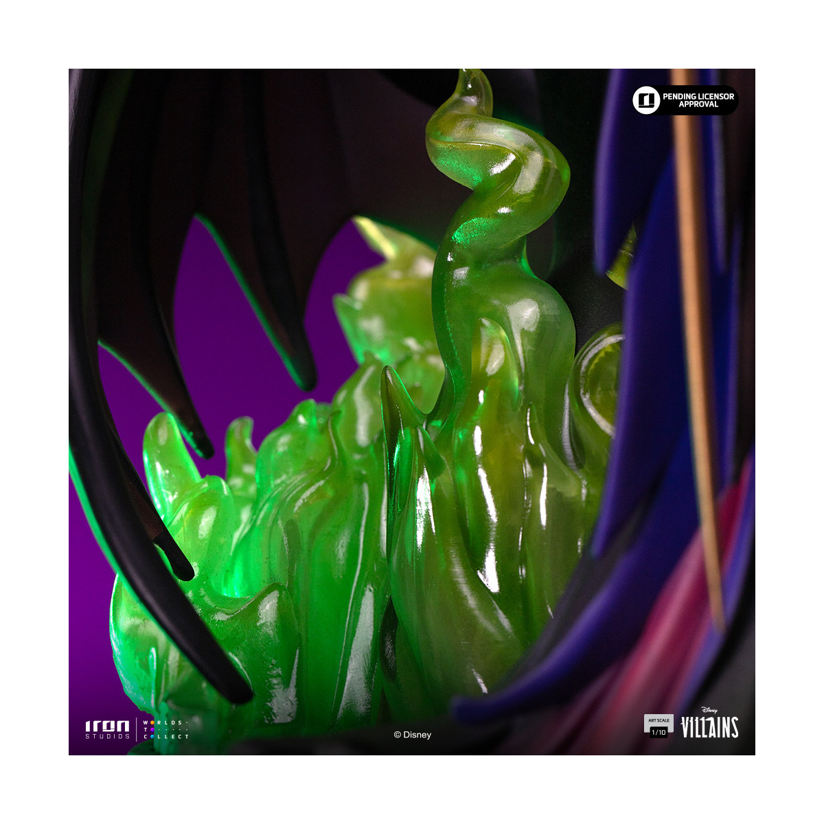 Iron Studios - Disney Villains Maleficent Art Scale 1/10 - Maleficent - La bella addormentata nel bosco