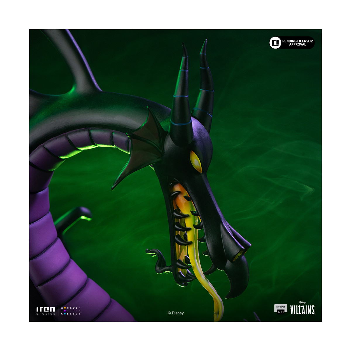 Iron Studios - Disney Villains Maleficent Art Scale 1/10 - Maleficent - La bella addormentata nel bosco