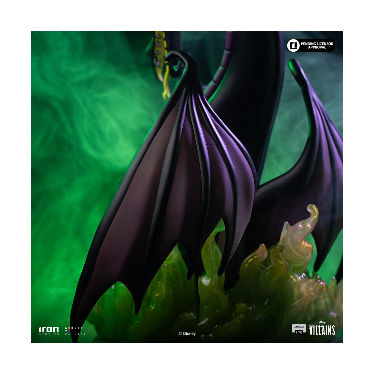 Iron Studios - Disney Villains Maleficent Art Scale 1/10 - Maleficent - La bella addormentata nel bosco