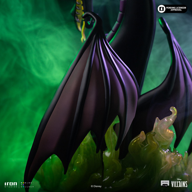 Iron Studios - Disney Villains Maleficent Art Scale 1/10 - Maleficent - La bella addormentata nel bosco