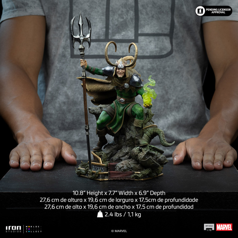 Iron Studios Marvel Comics - Loki Laufeyson BDS Art Scale 1/10