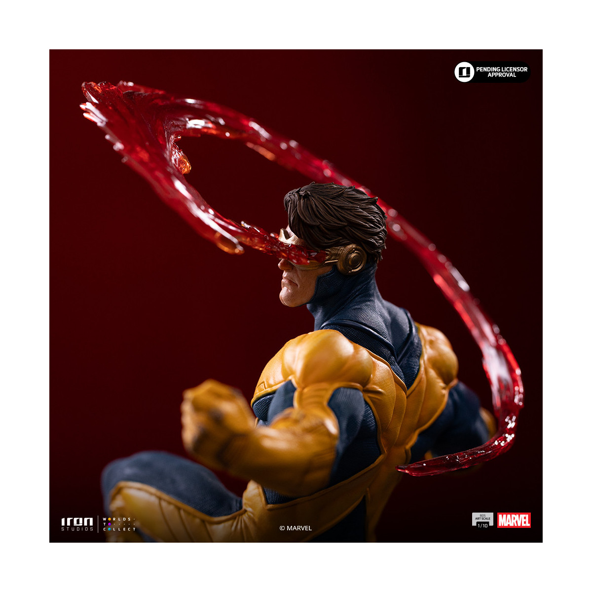 Iron Studios Marvel - Cyclop Deluxe Art Scale 1/10 - Infinity Gauntlet Diorama