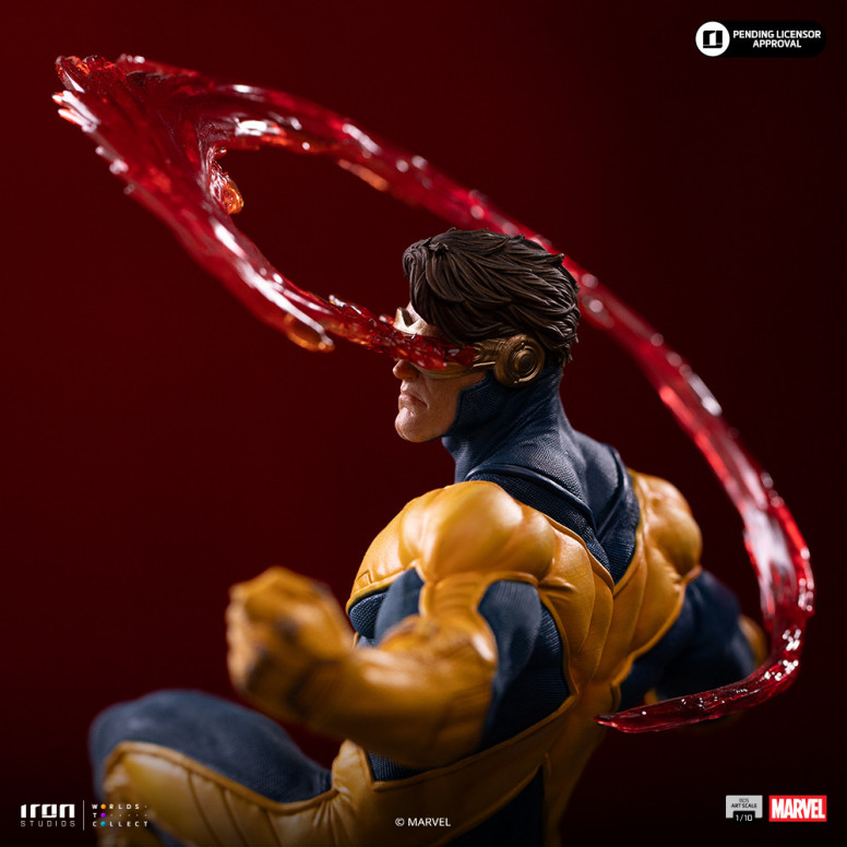Iron Studios Marvel - Cyclop Deluxe Art Scale 1/10 - Infinity Gauntlet Diorama