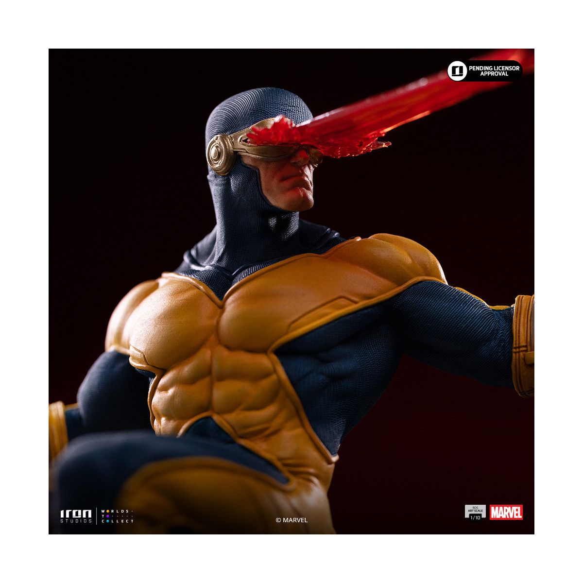 Iron Studios Marvel - Cyclop Deluxe Art Scale 1/10 - Infinity Gauntlet Diorama