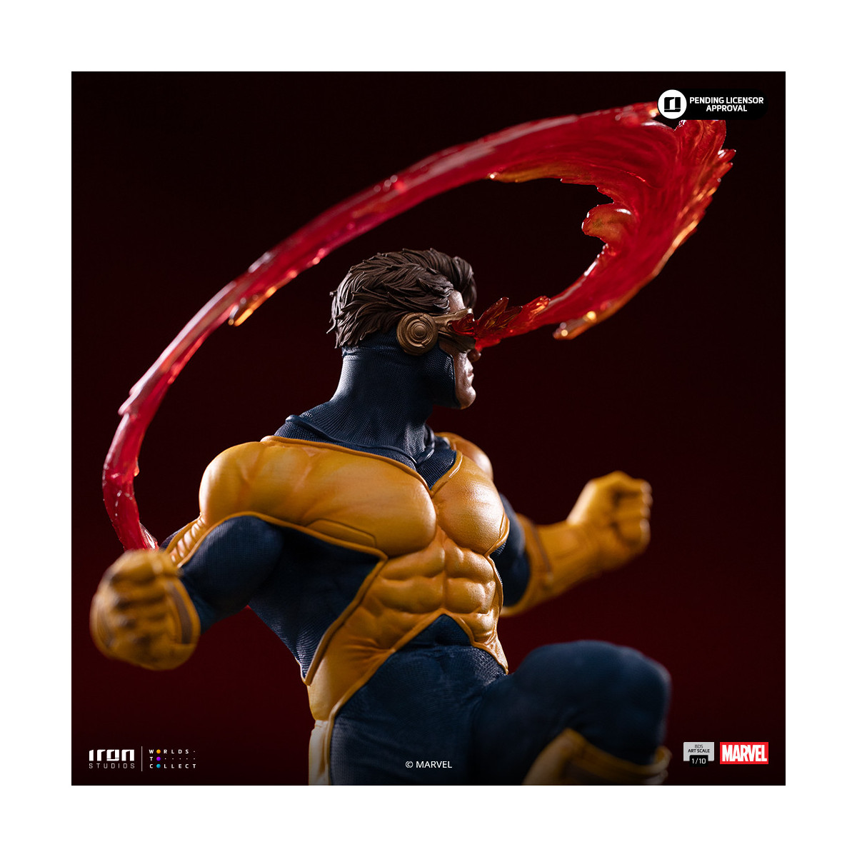 Iron Studios Marvel - Cyclop Deluxe Art Scale 1/10 - Infinity Gauntlet Diorama