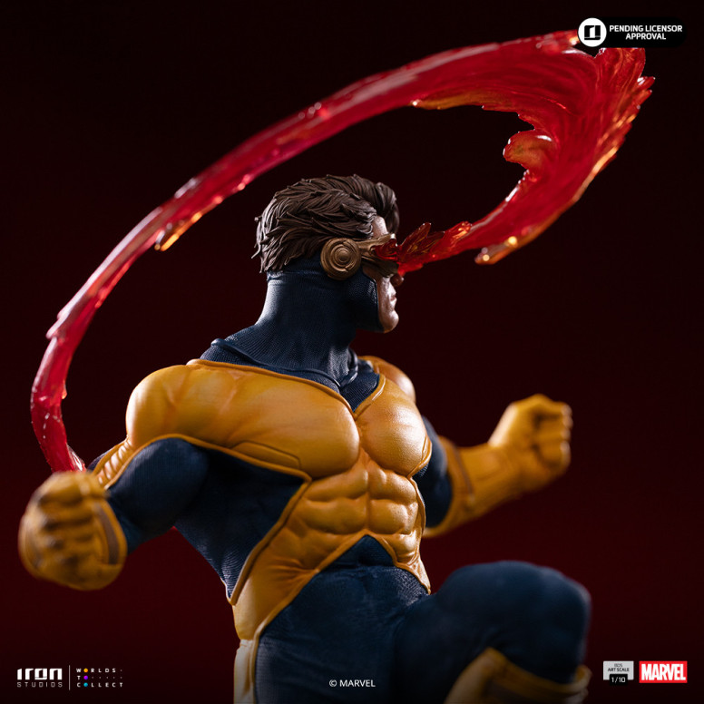 Iron Studios Marvel - Cyclop Deluxe Art Scale 1/10 - Infinity Gauntlet Diorama