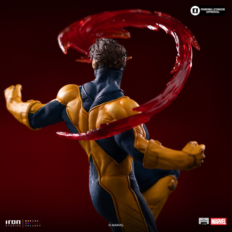 Iron Studios Marvel - Cyclop Deluxe Art Scale 1/10 - Infinity Gauntlet Diorama