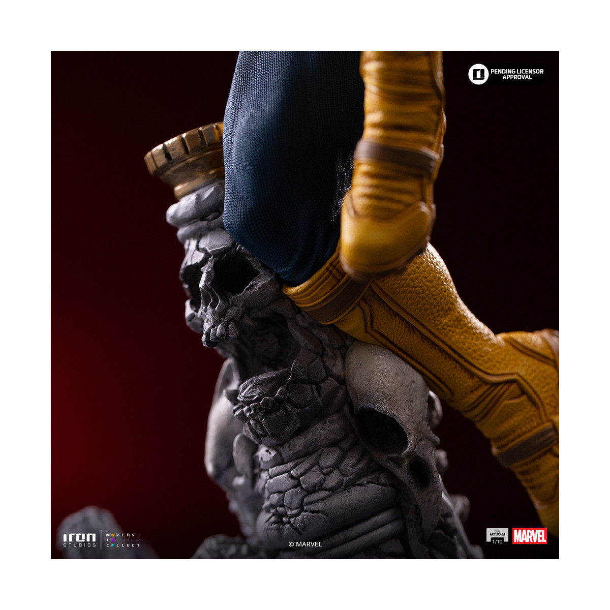Iron Studios Marvel - Cyclop Deluxe Art Scale 1/10 - Infinity Gauntlet Diorama