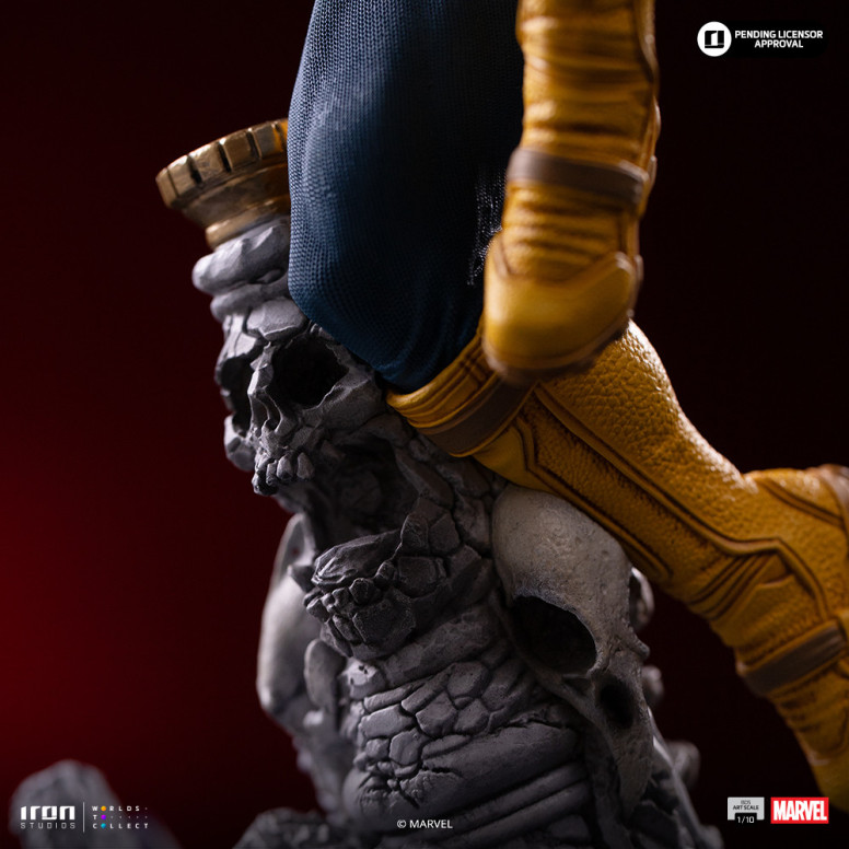Iron Studios Marvel - Cyclop Deluxe Art Scale 1/10 - Infinity Gauntlet Diorama