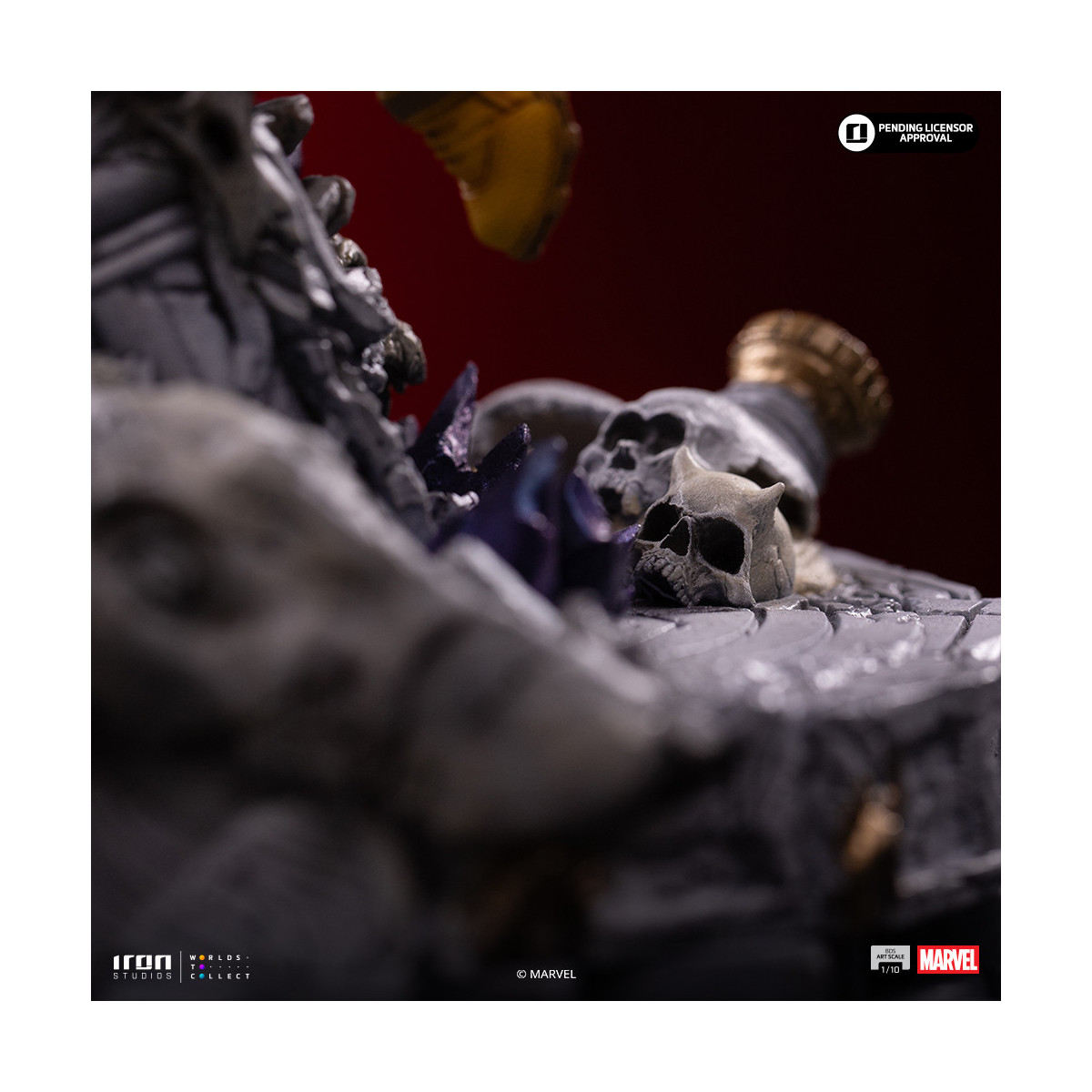 Iron Studios Marvel - Cyclop Deluxe Art Scale 1/10 - Infinity Gauntlet Diorama