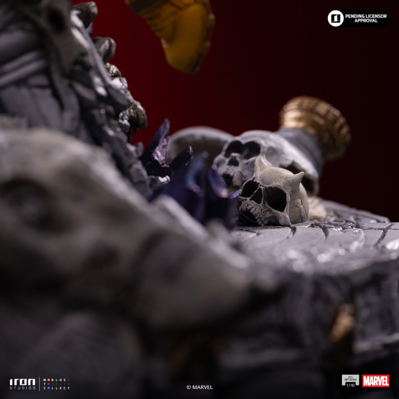 Iron Studios Marvel - Cyclop Deluxe Art Scale 1/10 - Infinity Gauntlet Diorama