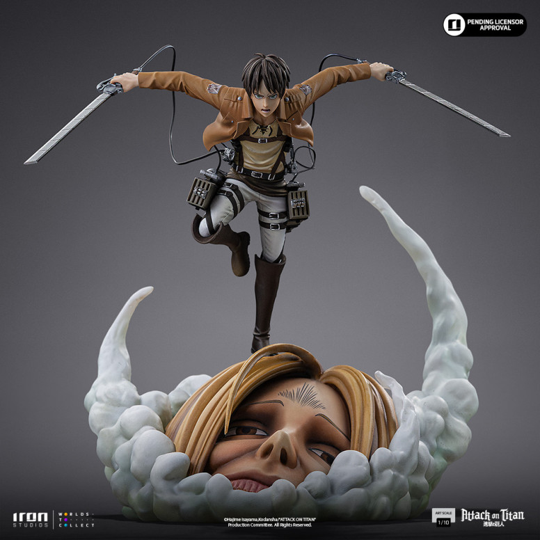 Iron Studios - Attack on Titan - Eren Yeager Art Scale 1/10 - die'Attack on Titan