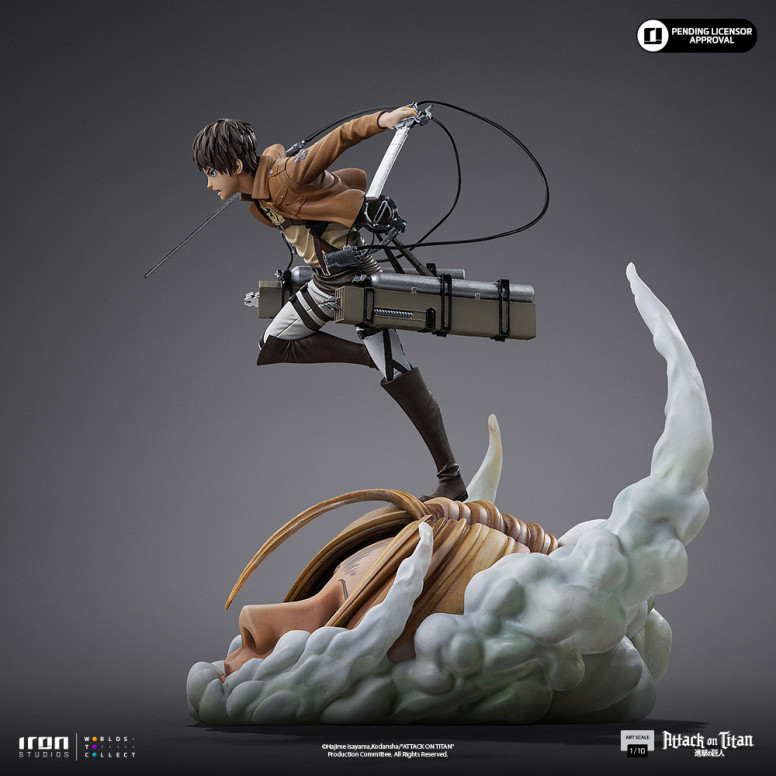 Iron Studios - Attack on Titan - Eren Yeager Art Scale 1/10 - die'Attack on Titan