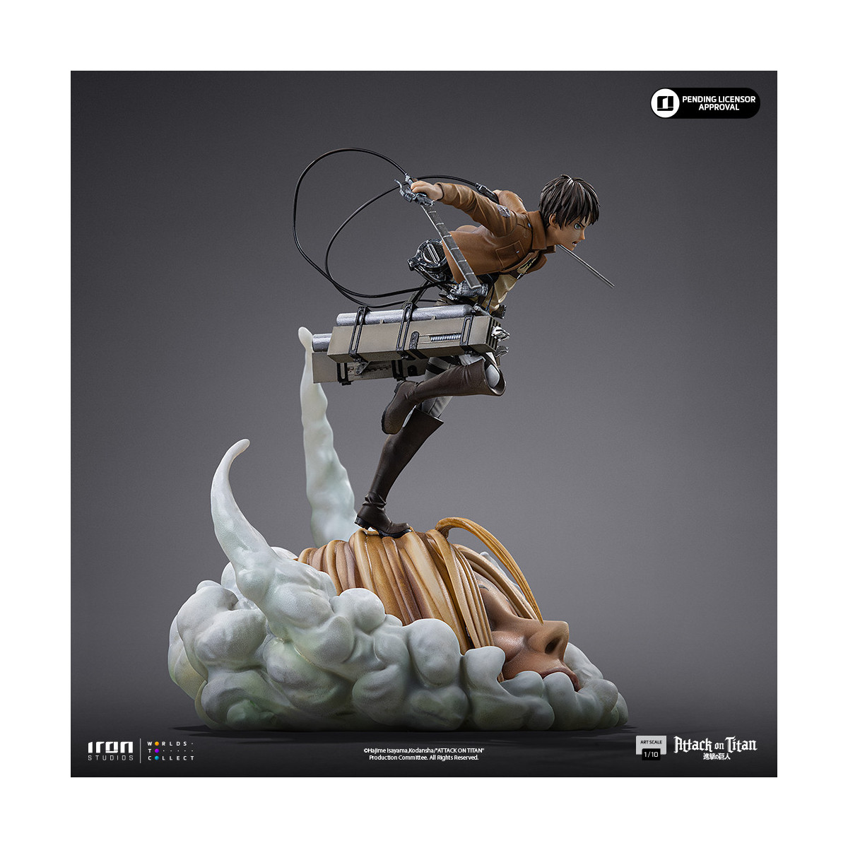 Iron Studios - Attack on Titan - Eren Yeager Art Scale 1/10 - die'Attack on Titan