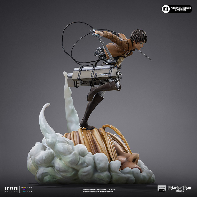 Iron Studios - Attack on Titan - Eren Yeager Art Scale 1/10 - die'Attack on Titan