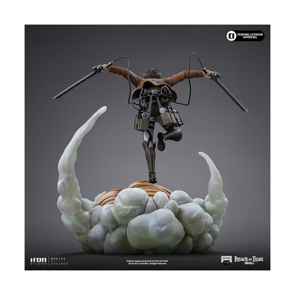 Iron Studios - Attack on Titan - Eren Yeager Art Scale 1/10 - die'Attack on Titan