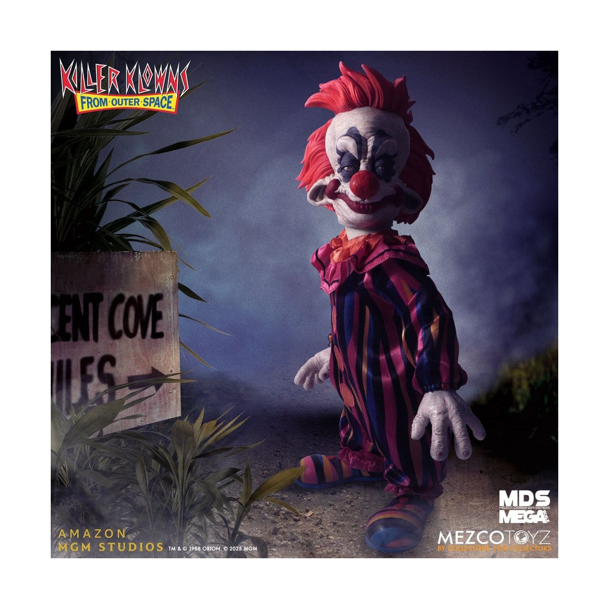 Mezco - Killer-Clowns aus anderen Ländern - Mega Scale RUDY - Mega Designer Series Killer Klowns from Outer Space
