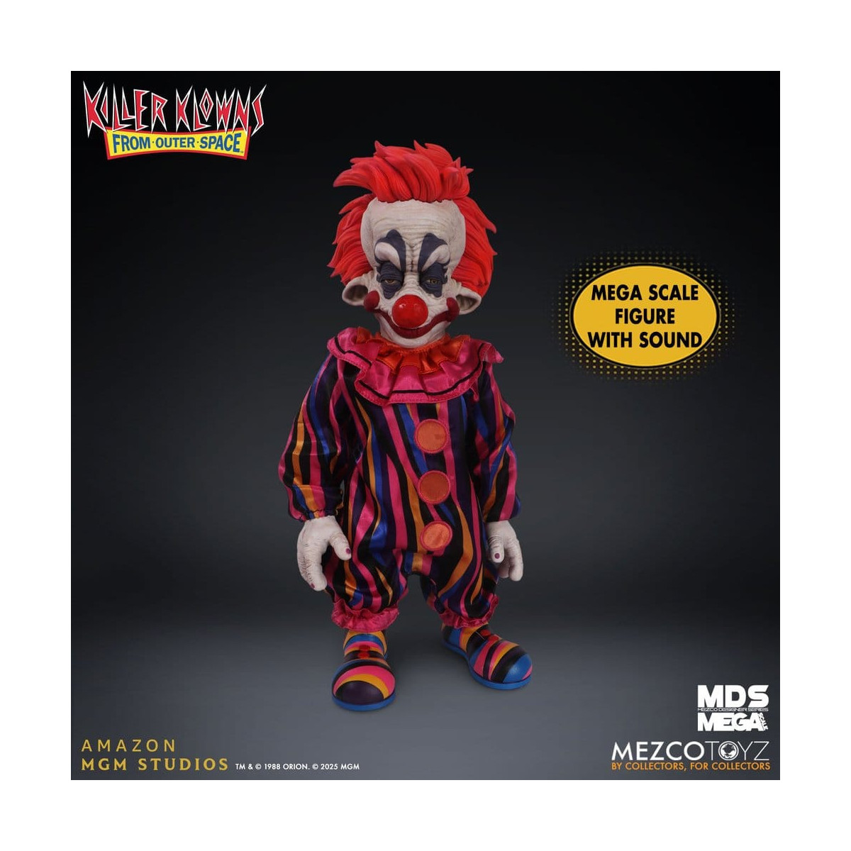 Mezco - Killer-Clowns aus anderen Ländern - Mega Scale RUDY - Mega Designer Series Killer Klowns from Outer Space
