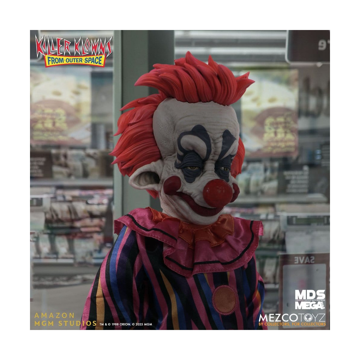 Mezco - Killer-Clowns aus anderen Ländern - Mega Scale RUDY - Mega Designer Series Killer Klowns from Outer Space