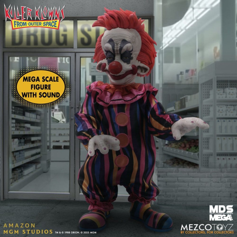 Mezco - Killer-Clowns aus anderen Ländern - Mega Scale RUDY - Mega Designer Series Killer Klowns from Outer Space
