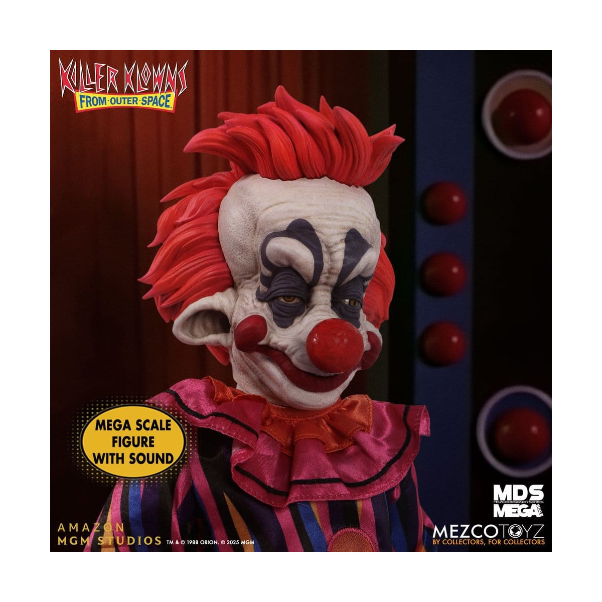 Mezco - Killer-Clowns aus anderen Ländern - Mega Scale RUDY - Mega Designer Series Killer Klowns from Outer Space