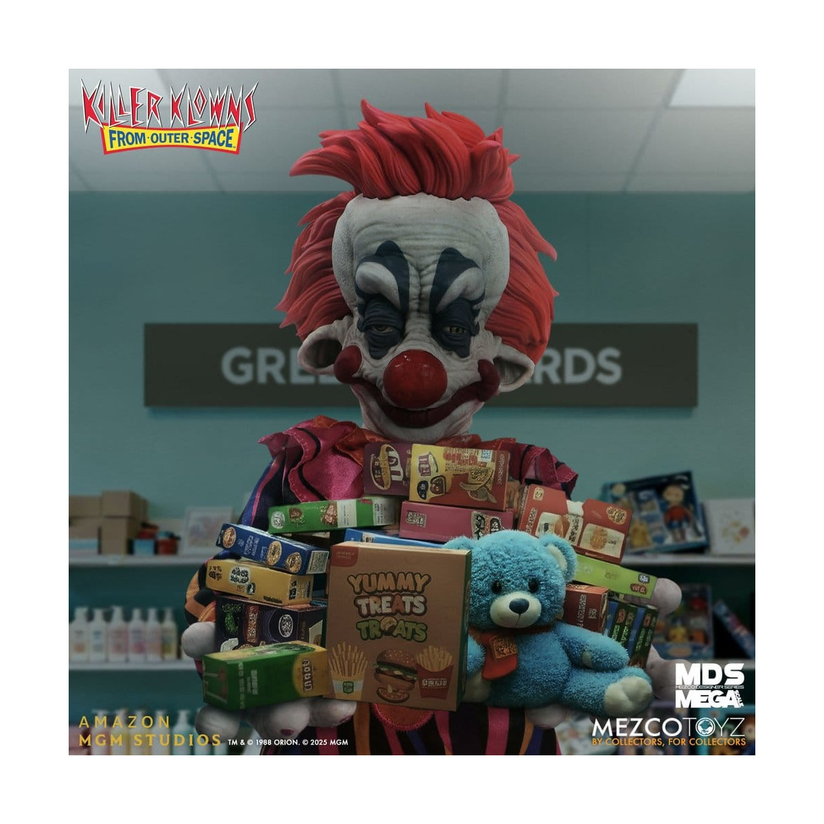 Mezco - Killer-Clowns aus anderen Ländern - Mega Scale RUDY - Mega Designer Series Killer Klowns from Outer Space