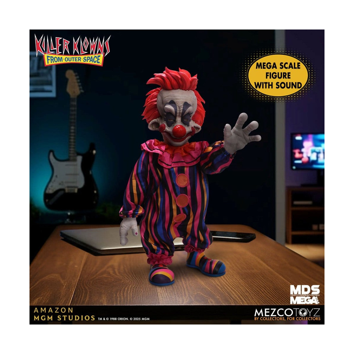 Mezco - Killer-Clowns aus anderen Ländern - Mega Scale RUDY - Mega Designer Series Killer Klowns from Outer Space