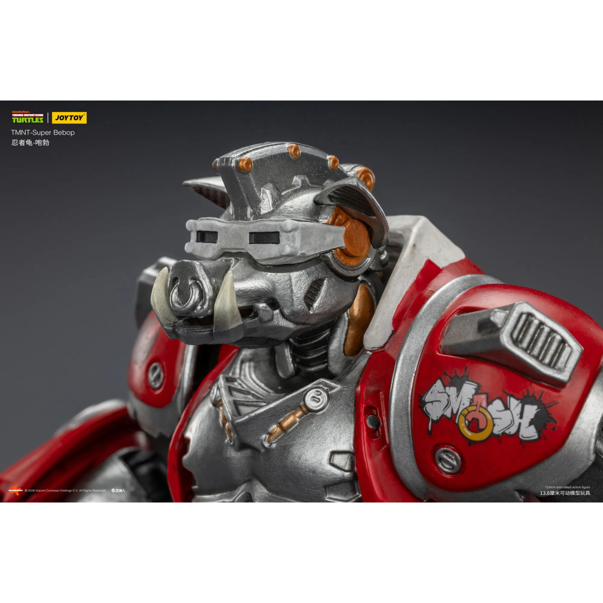 JoyToy TMNT - Super Bebop - Teenage Mutant Ninja Turtles 1/18