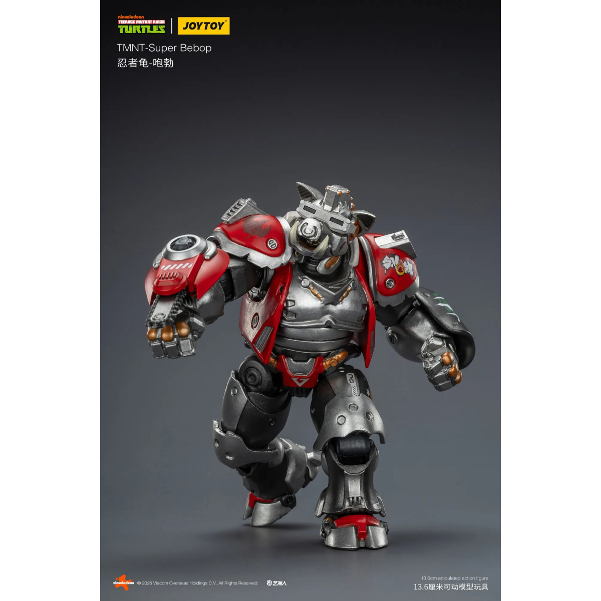 JoyToy TMNT - Super Bebop - Teenage Mutant Ninja Turtles 1/18
