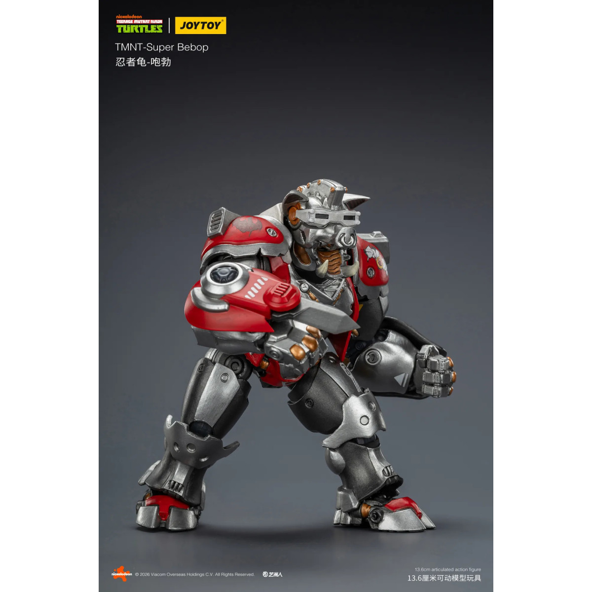 JoyToy TMNT - Super Bebop - Teenage Mutant Ninja Turtles 1/18
