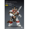 JoyToy - White Scars - Legion Praetor in Cataphractii Terminator Armour with Cyber Hawk, Chogorian sword and combi-melta 1/18