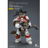 JoyToy - White Scars - Legion Praetor in Cataphractii Terminator Armour with Cyber Hawk, Chogorian sword and combi-melta 1/18