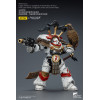 JoyToy - White Scars - Legion Praetor in Cataphractii Terminator Armour with Cyber Hawk, Chogorian sword and combi-melta 1/18