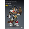 JoyToy - White Scars - Legion Praetor in Cataphractii Terminator Armour with Cyber Hawk, Chogorian sword and combi-melta 1/18