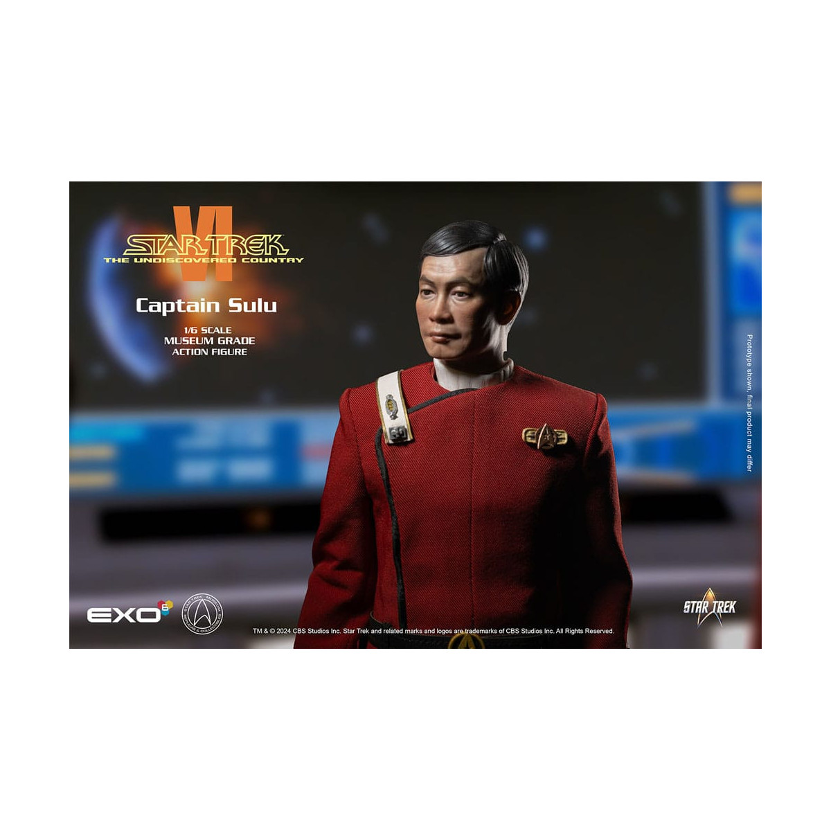 EXO-6 - Star Trek 6 : Unbekanntes Land Actionfigur 1/6 Captain Hikaru Sulu