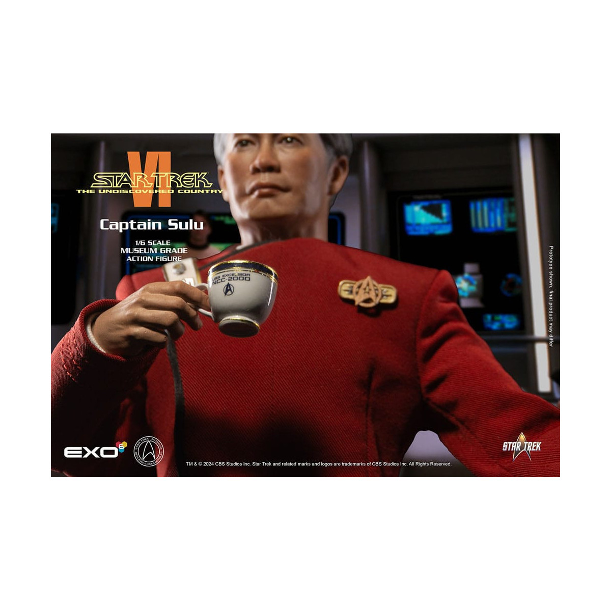 EXO-6 - Star Trek 6 : Unbekanntes Land Actionfigur 1/6 Captain Hikaru Sulu