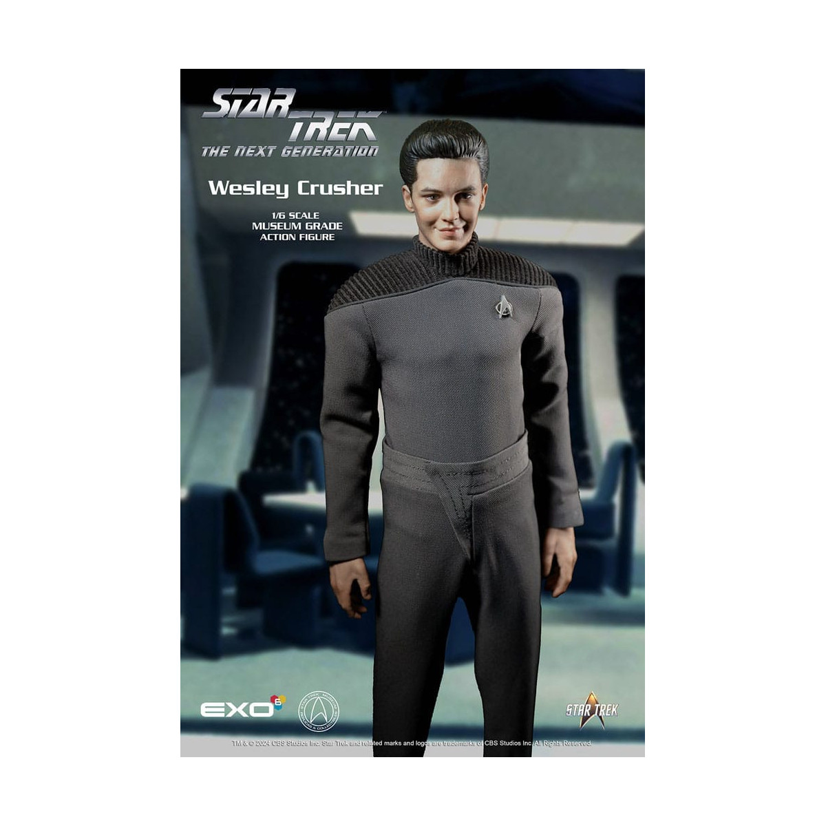 EXO-6 - Star Trek: Die neue Generation Actionfigur 1/6 Wesley Crusher