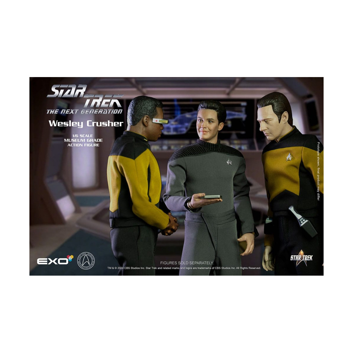 EXO-6 - Star Trek: Die neue Generation Actionfigur 1/6 Wesley Crusher